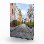 ル・クレミュー通り（Rue Cremieux）のカラフルな家 - パリ フォトブロック (右)