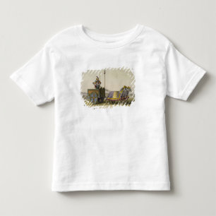 『ル·コス中国のチューム·アンシ』の戦車 トドラーTシャツ