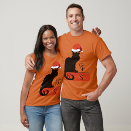 ル・シャノエル クリスマスパロディ ダストレス カットアウト Tシャツ