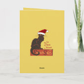 ル・シャ・ノエル クリスマス・パロディ ベクターアート シーズンカード (裏面)