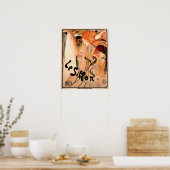 ル・シロン・リブレ・エステティック1895フェルナント・トゥーサン ポスター (キッチン)