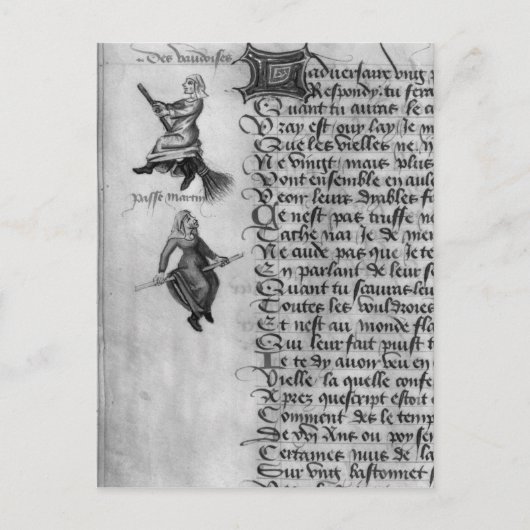 ル・チャンピオン・デ・ダメスの二人の魔女 ポストカード (正面)