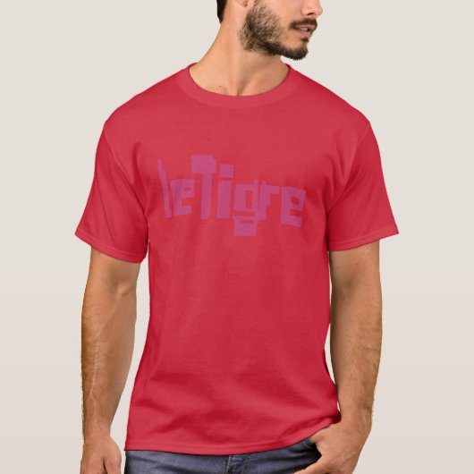 ル・ティグレ デザイン Tシャツ (正面)