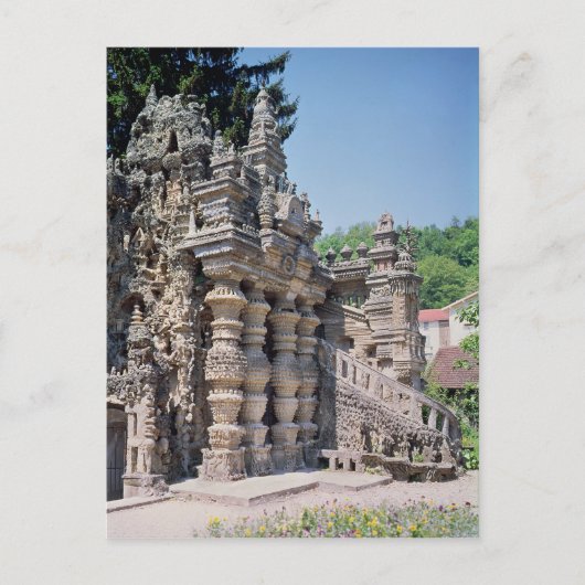 ル・パレ・イデアル、1879年～1912年に建設 ポストカード (正面)