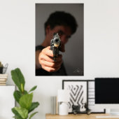 ル・フリンゲ・デ・ラムール・キー火。 ポスター (ホームオフィス)