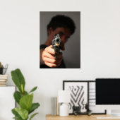 ル・フリンゲ・デ・ラ・モート・クイ・テュ。 ポスター (ホームオフィス)