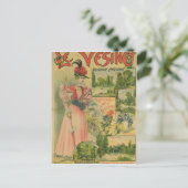 ル・ベシネットへのケムンズ・ド・ファーのポスター ポストカード (スタンド正面)