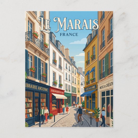 ル・マルエ フランス ポストカード (正面)