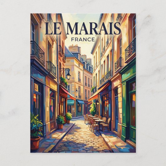 ル・マルエ フランス ポストカード (正面)