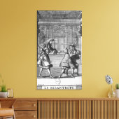 ル・ミサンロペのシーン キャンバスプリント (インサイチュ (リビング))