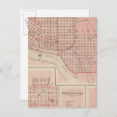 ル・火星スーシティの計画 ポストカード (正面/裏面)