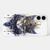 レかわいらしガルハロウィーン魔猫顔 Case-Mate iPhoneケース (裏面 (横))