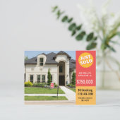 レはっきりしたッドジャストソ実在ルド住宅広告 ポストカード (スタンド正面)