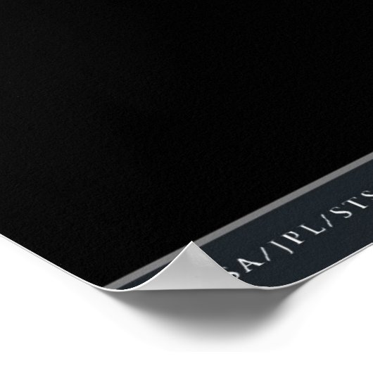 レアの白い髪 ポスター (角)