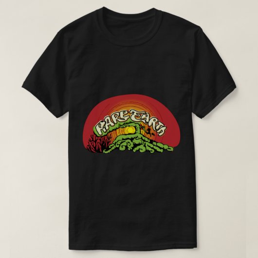 レアアース – クラシックロックバンドクラシックTシャツ Tシャツ (デザイン正面)