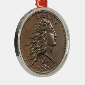 レアアーリーアメリカペニーメタルオーナメント メタルオーナメント (右)