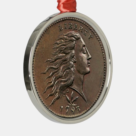 レアアーリーアメリカペニーメタルオーナメント メタルオーナメント (右)