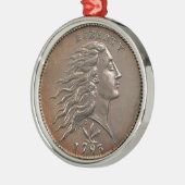 レアアーリーアメリカペニーメタルオーナメント メタルオーナメント (左)