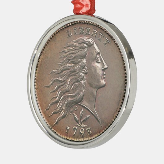 レアアーリーアメリカペニーメタルオーナメント メタルオーナメント (左)