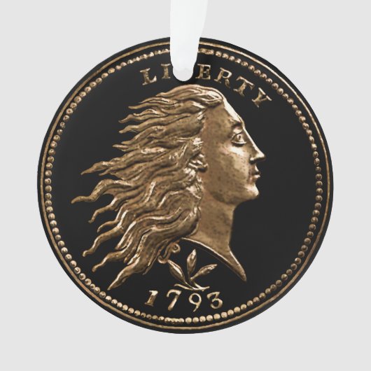 レアアーリーアメリカンペニーオーナメント オーナメント (正面)