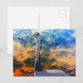 レアオンレッドストミースカイ ポストカード (正面/裏面)