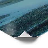 レアカーモードベア(Spirit Bear)と霧の深い川 ポスター (コーナー)