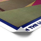 レアグレンイーグルズヴィンテージ旅行ポスター復元 ポスター (角)