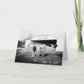 レアザーンズエアポートクリスマスカード カード (正面)