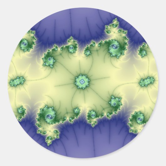 レアジェム – フラクタル ラウンドシール (正面)