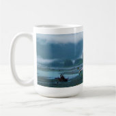 レアスピリット・ベアとミスティBC川 コーヒーマグカップ (左)