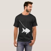 レアッシュ魚の金魚ペット水族館動物動物園C Tシャツ (正面フル)