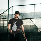 レアツインセルバルワイルドライフ美しいブラック Tシャツ