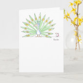 レアバードボイントン カード (黄色い花)