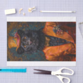 レアブラックライオン10 薄葉紙 (クラフト)