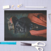 レアブラックライオン11 薄葉紙 (クラフト)