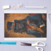 レアブラックライオン12 薄葉紙 (クラフト)