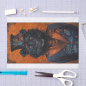 レアブラックライオン3 薄葉紙 (クラフト)