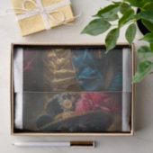 レアブラックライオン4 薄葉紙 (ギフト)