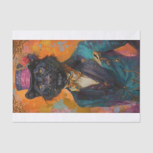 レアブラックライオン5 薄葉紙 (正面)