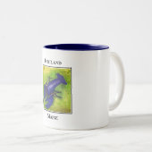 レアブルーロブスターポートランドメイン ツートーンマグカップ (正面右)