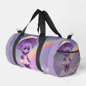 レアベア・パープル ダッフルバッグ (右コーナー)