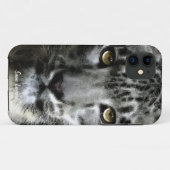 レアユキヒョウ大きな猫野生動物iPhone 5ケース Case-Mate iPhoneケース (裏面(横))