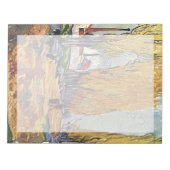 レアリスカップズバイヴァンゴッホ。秋の風景 ノートパッド (正面)