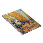 レアリスカップズバイヴァンゴッホ。秋の風景 ノートブック (右側)