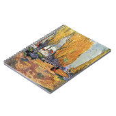 レアリスカップズバイヴァンゴッホ。秋の風景 ノートブック (左側)