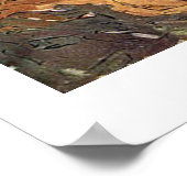 レアリスカップズバイヴァンゴッホ。秋の風景 ポスター (角)