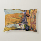 レアリスカンプス（墓地）バイビンセント・ヴァン・ゴッホ アクセントクッション (裏面)