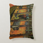 レアリスカンプス（墓地）バイビンセント・ヴァン・ゴッホ アクセントクッション (正面(垂直))