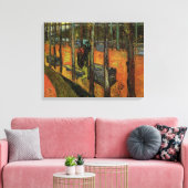 レアリスカンプス(墓地)バイビンセント・ヴァン・ゴッホ キャンバスプリント (インサイチュ (リビング))