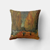 レアリスカンプス(墓地)バイビンセント・ヴァン・ゴッホ クッション (裏面)